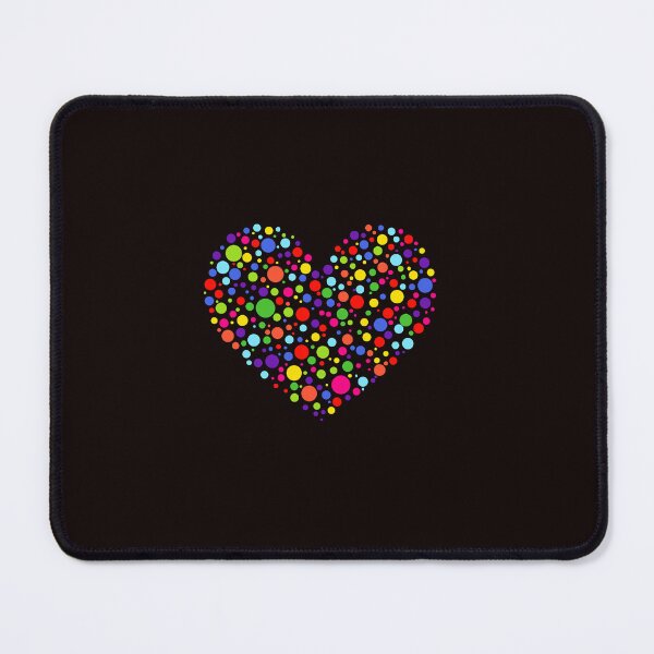 Item preview, Colorful Polka Dot Heart International Dot Day Celebration designed and sold by ImeldaSparks.