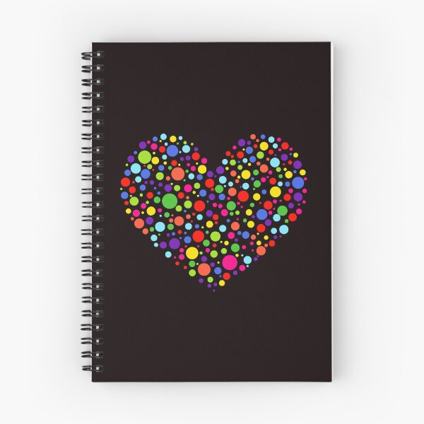 Item preview, Colorful Polka Dot Heart International Dot Day Celebration designed and sold by ImeldaSparks.