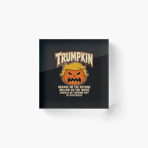 Item preview, Trumpkin Pumpkin Anti-Trump Halloween Political Humor designed and sold by nryum.