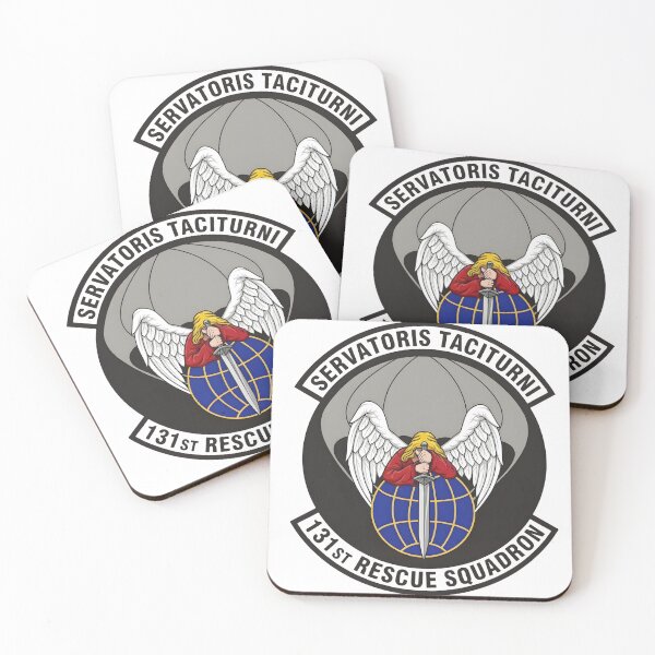 Item preview, USAF 131st Rescue Squadron (131st RQS) Emblem Patch designed and sold by CharlieDesings.