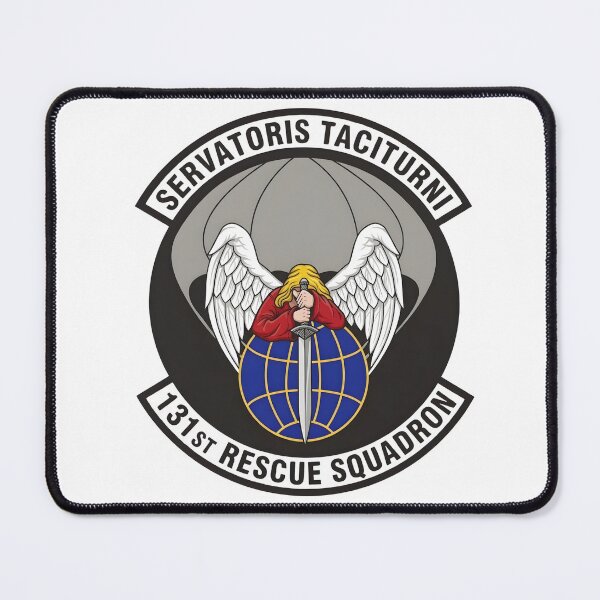 Item preview, USAF 131st Rescue Squadron (131st RQS) Emblem Patch designed and sold by CharlieDesings.