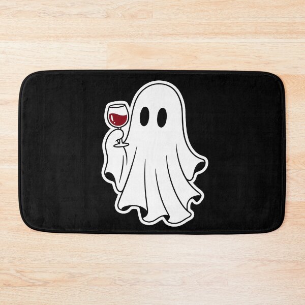 Item preview, Wine Ghost – Cute Halloween Wine Lover Art designed and sold by Stinky Lincy's Apparel Company.