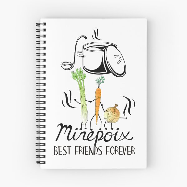 Item preview, Mirepoix Best Friends Forever Funny Chef Cook Cooking Lover T-Shirt designed and sold by KTY-NUSS.