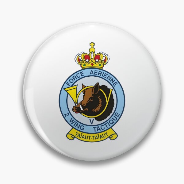 Item preview, Belgian Air Force 2 Tactical Wing (2 Wing Tactique) Emblem    designed and sold by CharlieDesings.