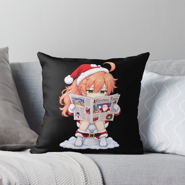 Item preview, Romani Archaman Fate Grand Order Christmas Newspaper Humor designed and sold by SolenneAzur.