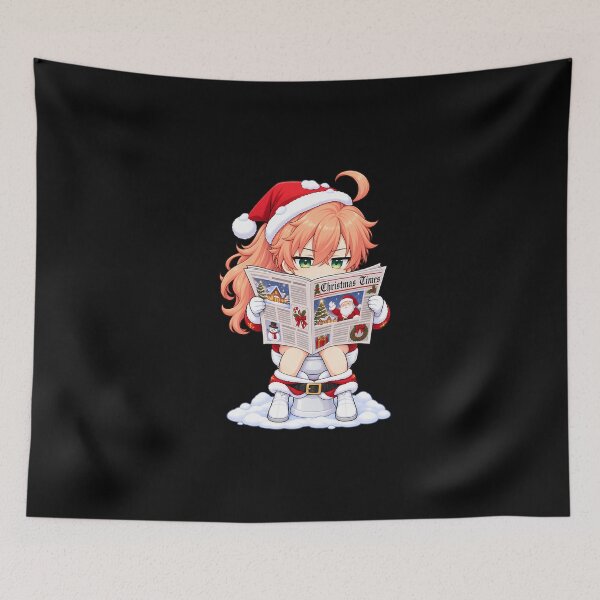 Item preview, Romani Archaman Fate Grand Order Christmas Newspaper Humor designed and sold by SolenneAzur.