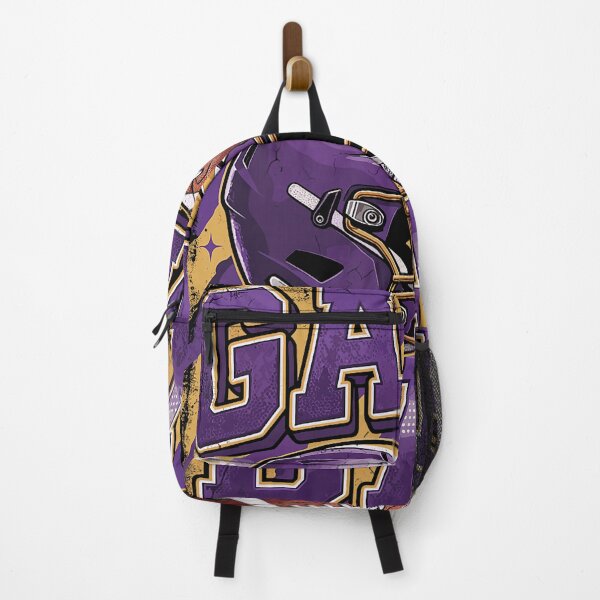 Item preview, Purple and Gold Game Day Football designed and sold by khdmalakarak.