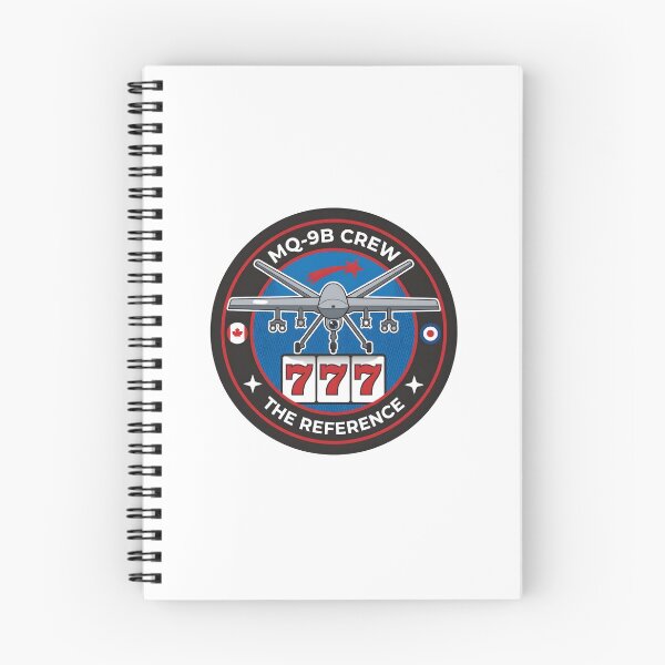 Item preview, MQ-9B SkyGuardian Crew "The Reference 777" Patch designed and sold by CharlieDesings.