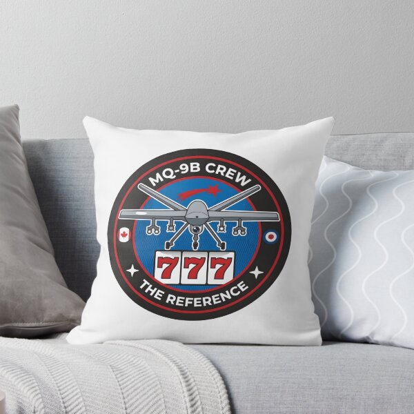 Item preview, MQ-9B SkyGuardian Crew "The Reference 777" Patch designed and sold by CharlieDesings.