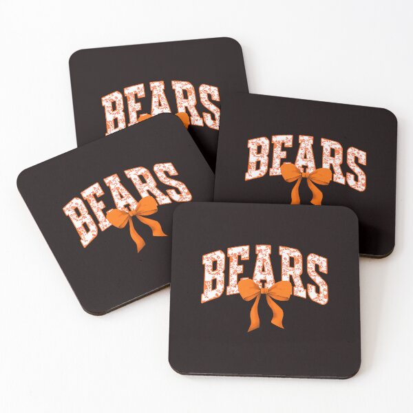 Item preview, Bears Floral Toile Orange Coquette Bow Game Day designed and sold by ImeldaSparks.