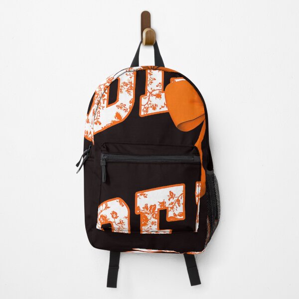 Item preview, Bears Floral Toile Orange Coquette Bow Game Day designed and sold by ImeldaSparks.