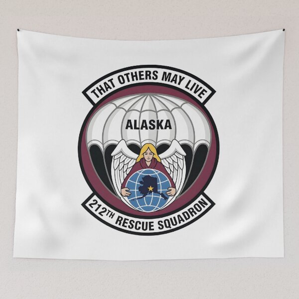 Item preview, USAF 212th Rescue Squadron (212th RQS) Emblem Patch designed and sold by CharlieDesings.
