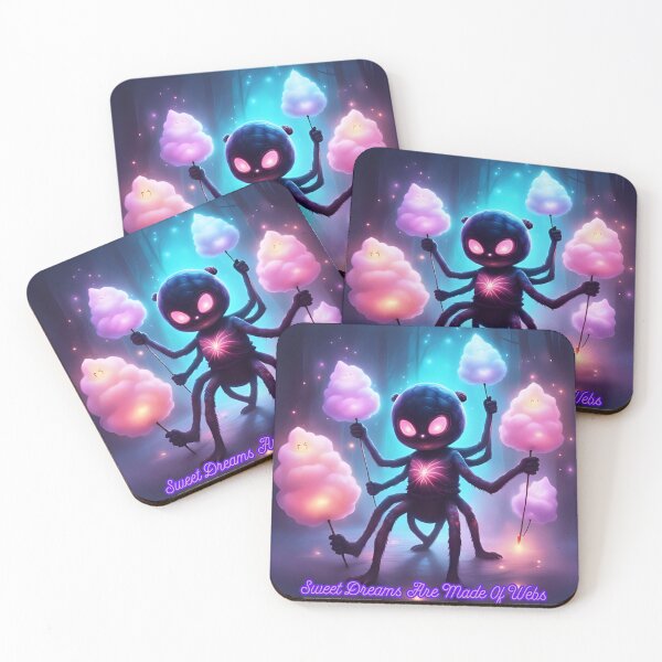 Item preview, Chibi Spider Baby-Cute Toddler Cryptid w/Cotton Candy designed and sold by soin10s-designs.