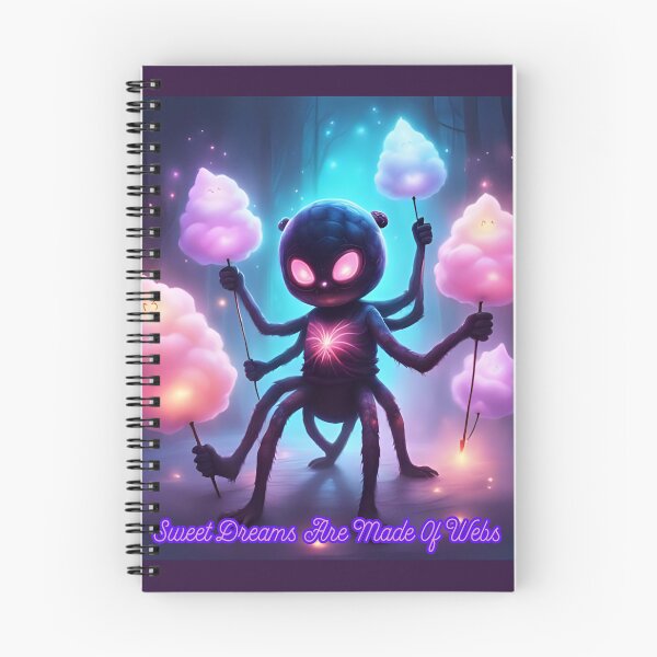 Item preview, Chibi Spider Baby-Cute Toddler Cryptid w/Cotton Candy designed and sold by soin10s-designs.