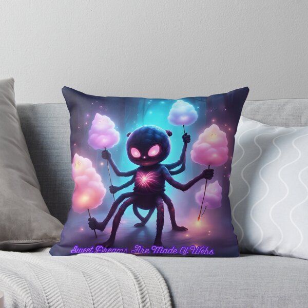 Item preview, Chibi Spider Baby-Cute Toddler Cryptid w/Cotton Candy designed and sold by soin10s-designs.