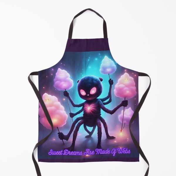 Item preview, Chibi Spider Baby-Cute Toddler Cryptid w/Cotton Candy designed and sold by soin10s-designs.
