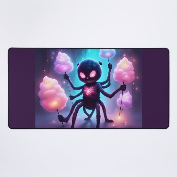 Item preview, Chibi Spider Baby-Cute Toddler Cryptid w/Cotton Candy designed and sold by soin10s-designs.