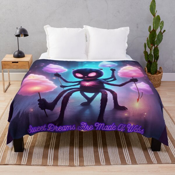 Item preview, Chibi Spider Baby-Cute Toddler Cryptid w/Cotton Candy designed and sold by soin10s-designs.