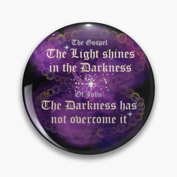 Item preview, The light shines in the darkness designed and sold by neonphoenix1.