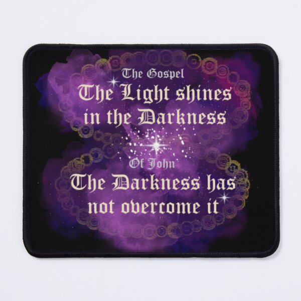 Item preview, The light shines in the darkness designed and sold by neonphoenix1.