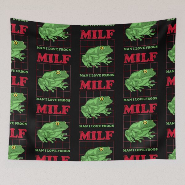 Item preview,  Milf - Man I Love Frogs designed and sold by CyndyLenton.