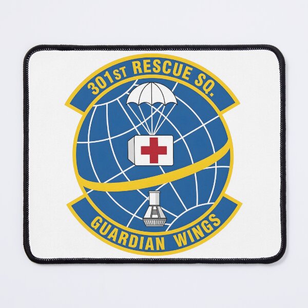 Item preview, USAF 301st Rescue Squadron (301st RQS) Emblem Patch designed and sold by CharlieDesings.
