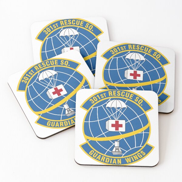Item preview, USAF 301st Rescue Squadron (301st RQS) Emblem Patch    designed and sold by CharlieDesings.