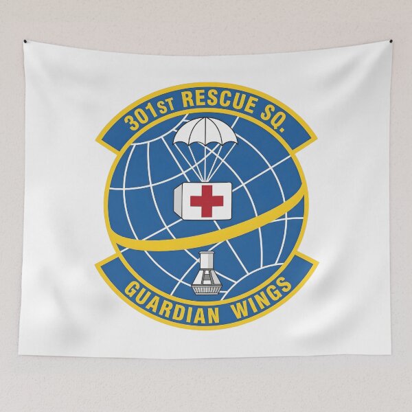 Item preview, USAF 301st Rescue Squadron (301st RQS) Emblem Patch    designed and sold by CharlieDesings.
