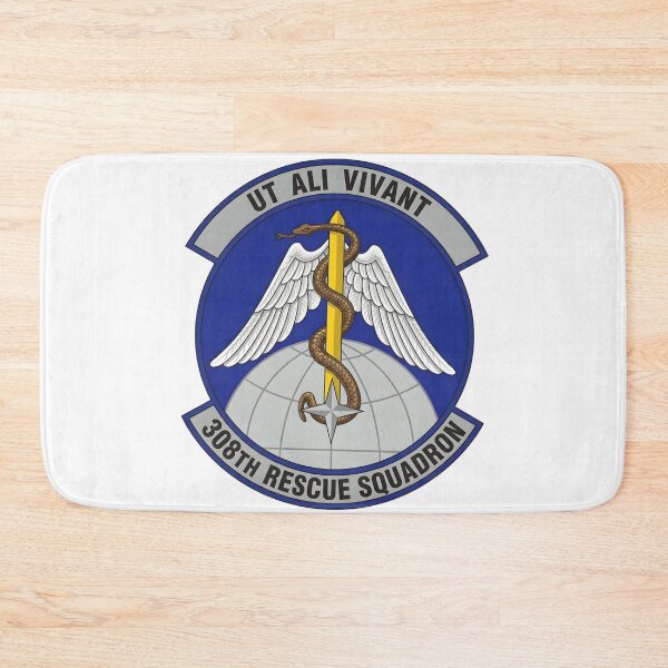 Item preview, USAF 308th Rescue Squadron (308th RQS) Emblem Patch designed and sold by CharlieDesings.