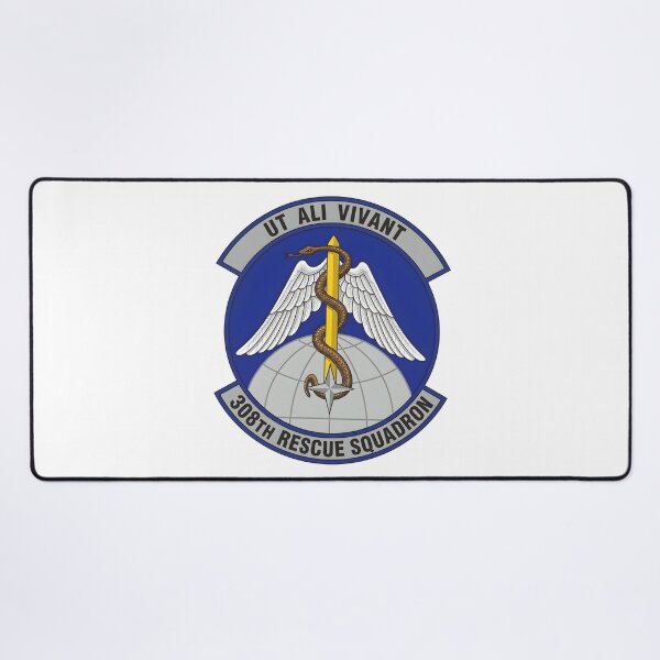 Item preview, USAF 308th Rescue Squadron (308th RQS) Emblem Patch designed and sold by CharlieDesings.