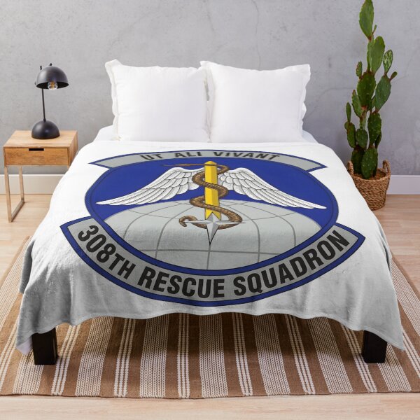 Item preview, USAF 308th Rescue Squadron (308th RQS) Emblem Patch designed and sold by CharlieDesings.