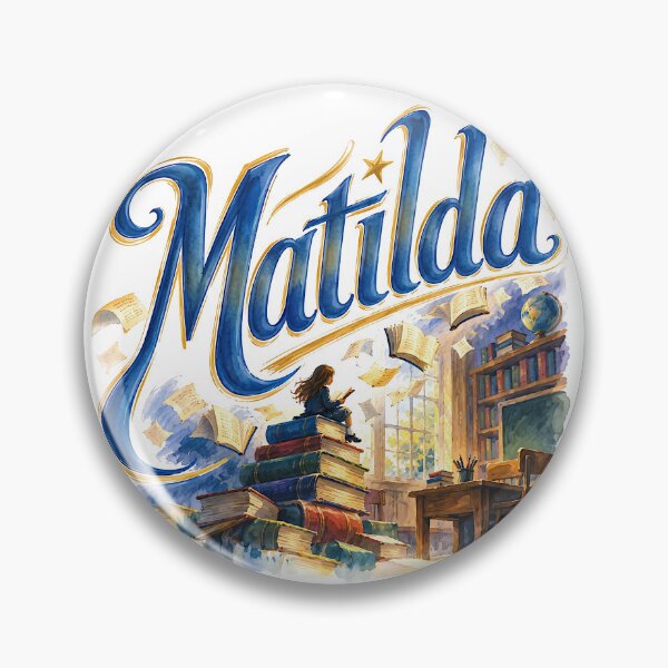 Item preview, Matilda the Musical designed and sold by Lyric Vault - Rock on.