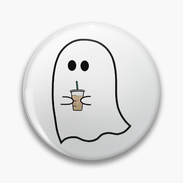 Item preview, Ghost Drinking Iced Coffee designed and sold by Todayshirtyp.