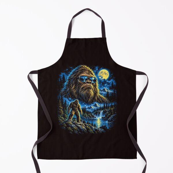 Item preview, Bigfoot Moonlit Mountain Wilderness Adventure designed and sold by ImeldaSparks.