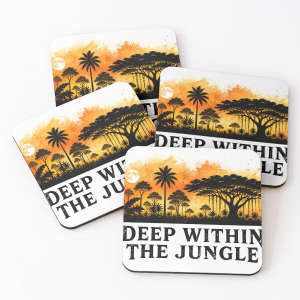 Item preview, Deep Within the Jungle designed and sold by PORTE DE ESPERANCE.