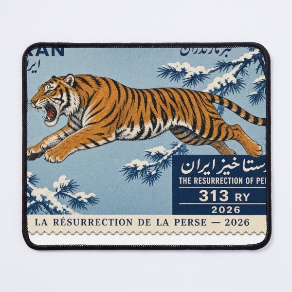 Item preview, Copy of Tiger of Iran Stamp Series 313 #9 designed and sold by éléphant noir.