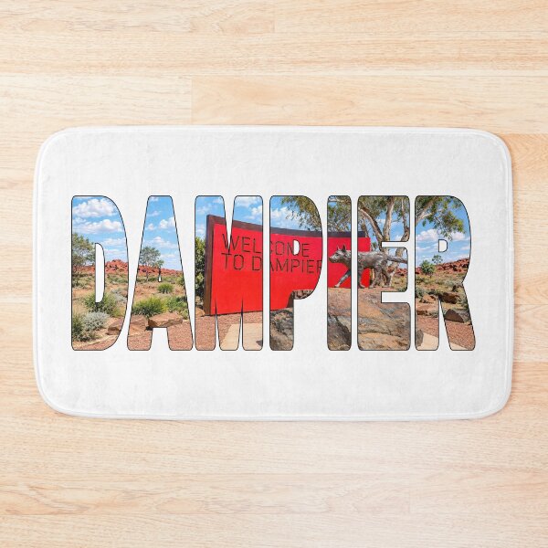 Item preview, DAMPIER - Western Australia Red Dog Memorial Statue Welcome Sign designed and sold by Adam Gormley.