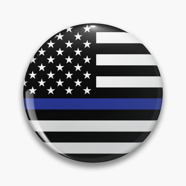 Item preview, American Flag USA - Blue Line United States Flag designed and sold by DGMaxShop.