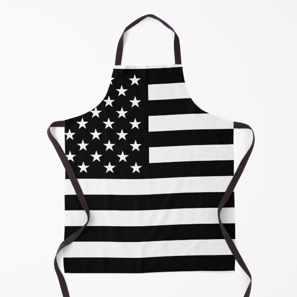Item preview, American Flag USA - Black & White United States Flag designed and sold by DGMaxShop.