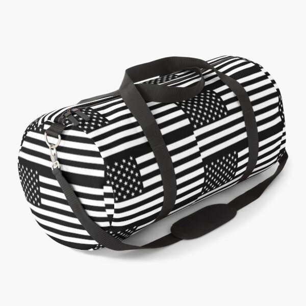 Item preview, American Flag USA - Black & White United States Flag designed and sold by DGMaxShop.