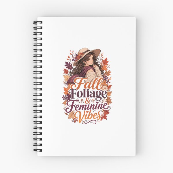 Item preview, Fall Foliage & Feminine Vibes – Cute Autumn Design for Women, Fall Lover Gift designed and sold by PrintSparkDesigns.