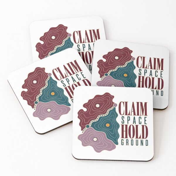 Item preview, Claim Space Hold Ground Strategy designed and sold by aihrgdesign.