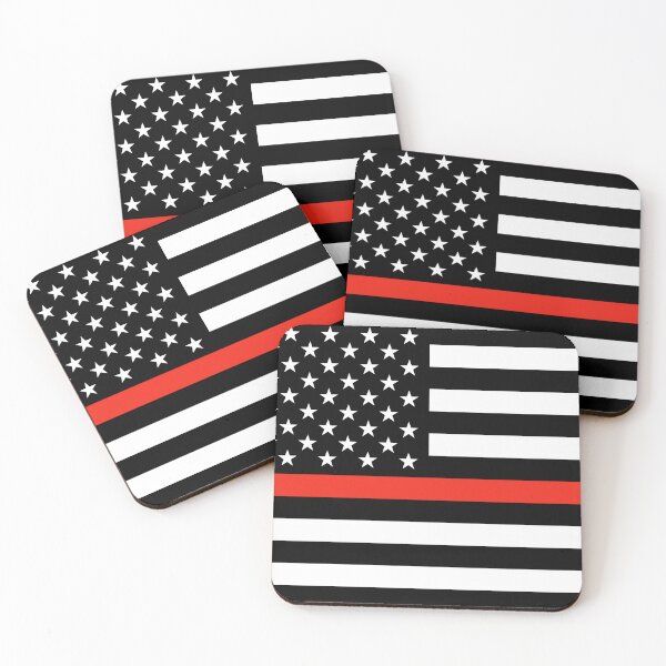 Item preview, American Flag USA - Red Line United States Flag designed and sold by DGMaxShop.