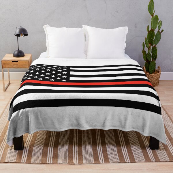 Item preview, American Flag USA - Red Line United States Flag designed and sold by DGMaxShop.