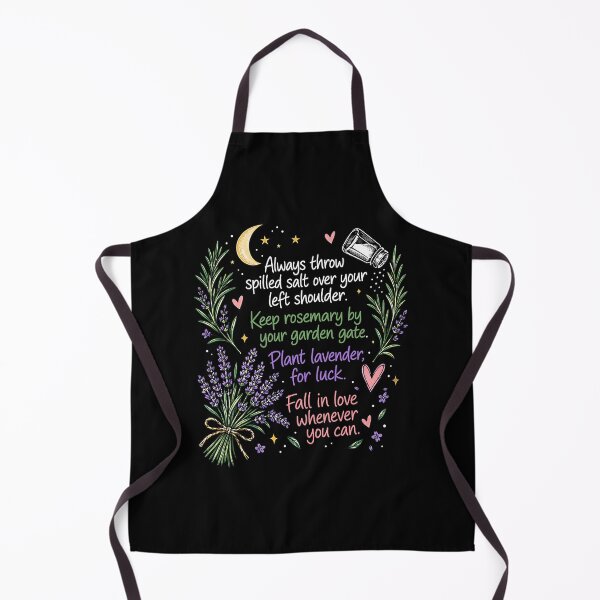 Item preview, Spilled Salt and Lavender Superstition Witchy Garden Wisdom designed and sold by nryum.