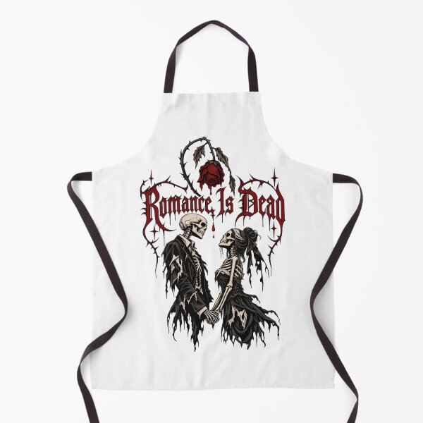 Item preview, Romance Is Dead Gothic Skeleton Lovers Dark Rose Art designed and sold by SeriouslyArtistical.
