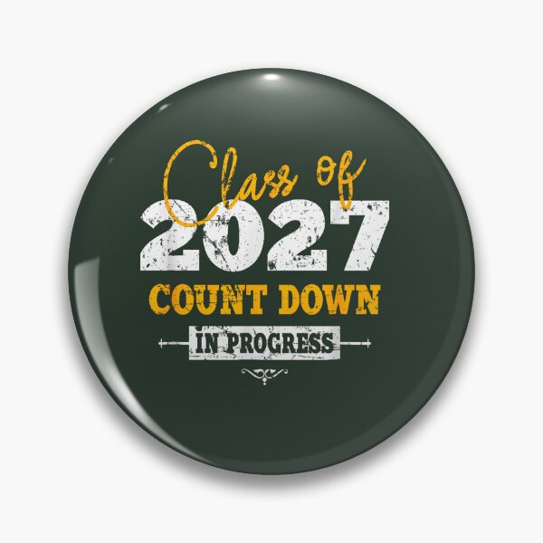 Item preview, Class Of 2027 Count Down In Progress Graduation Senior Classic T-Shirt designed and sold by MeksApparell.