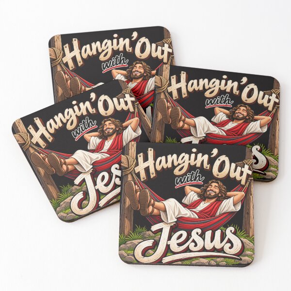 Item preview, Hangin' Out with Jesus Christian Humor shirt designed and sold by TheBibleStop.