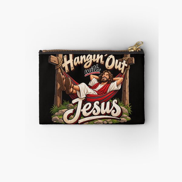 Item preview, Hangin' Out with Jesus Christian Humor shirt designed and sold by TheBibleStop.