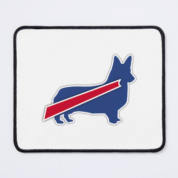 Item preview, Buffalo Bills Corgi designed and sold by ToxicFemme666s.